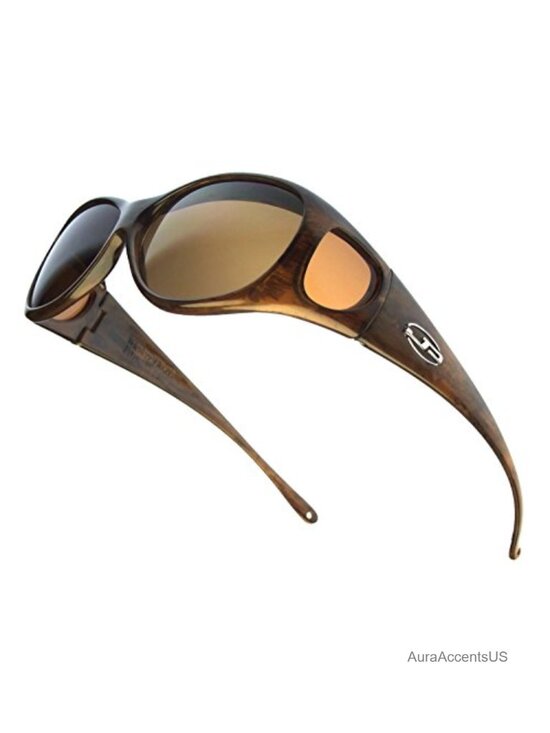 Fit Over Sunglasses - Polarized UV Protection - Medium Oval